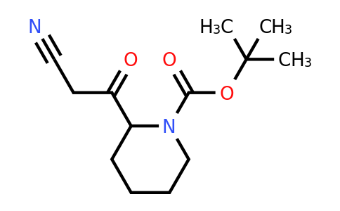 CAS 887592-68-9 | tert-Butyl 2-(2-cyanoacetyl)piperidine-1-carboxylate
