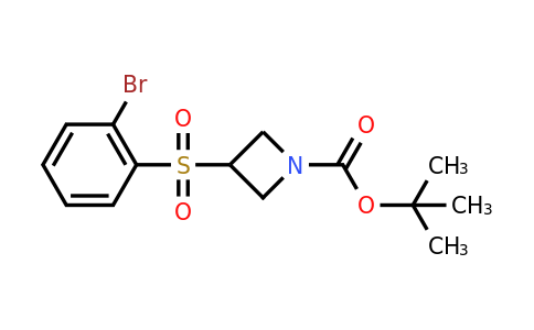CAS 887593-53-5 | tert-Butyl 3-((2-bromophenyl)sulfonyl)azetidine-1-carboxylate