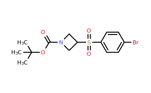 CAS 887593-59-1 | 3-(4-Bromo-benzenesulfonyl)-azetidine-1-carboxylic acid tert-butyl ester