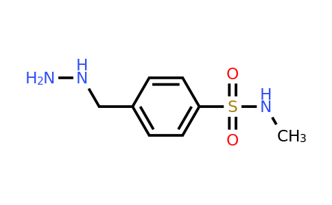 CAS 887594-58-3 | 4-(Hydrazinylmethyl)-N-methylbenzenesulfonamide