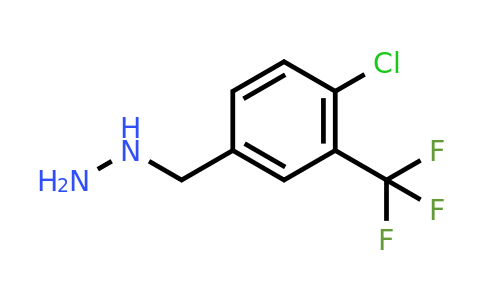 CAS 887595-86-0 | (4-Chloro-3-(trifluoromethyl)benzyl)hydrazine