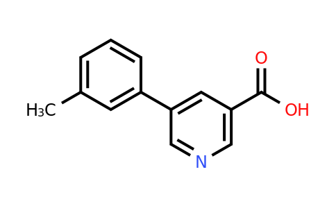 CAS 887973-34-4 | 5-(3-Methylphenyl)nicotinic acid