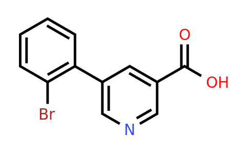 CAS 887973-35-5 | 5-(2-Bromophenyl)pyridine-3-carboxylic acid