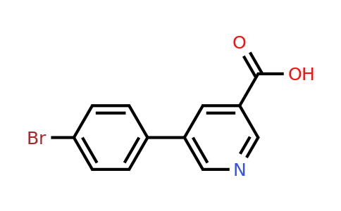 CAS 887973-36-6 | 5-(4-Bromophenyl)pyridine-3-carboxylic acid
