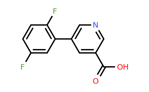 CAS 887973-41-3 | 5-(2,5-Difluorophenyl)pyridine-3-carboxylic acid