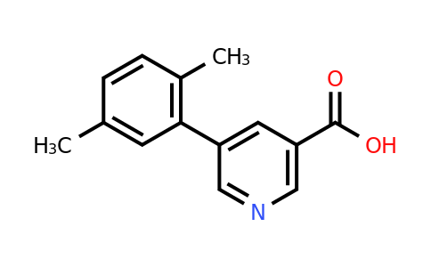 CAS 887973-45-7 | 5-(2,5-Dimethylphenyl)nicotinic acid