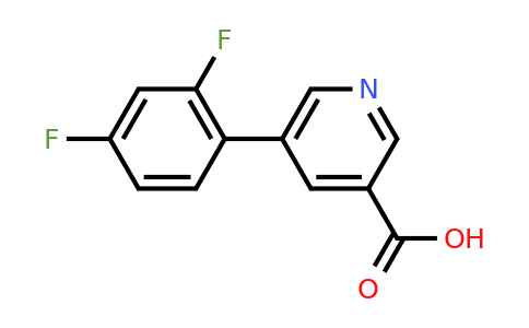 CAS 887973-46-8 | 5-(2,4-Difluorophenyl)pyridine-3-carboxylic acid