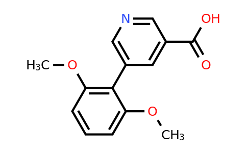 CAS 887973-49-1 | 5-(2,6-Dimethoxyphenyl)pyridine-3-carboxylic acid