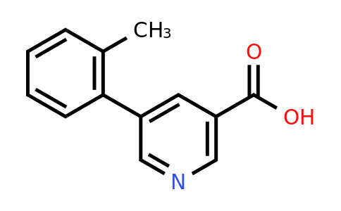 CAS 887973-51-5 | 5-(2-Methylphenyl)nicotinic acid