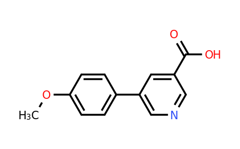 CAS 887973-52-6 | 5-(4-Methoxyphenyl)pyridine-3-carboxylic acid