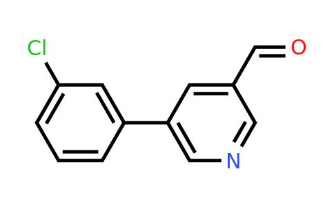 CAS 887973-60-6 | 5-(3-Chlorophenyl)pyridine-3-carbaldehyde
