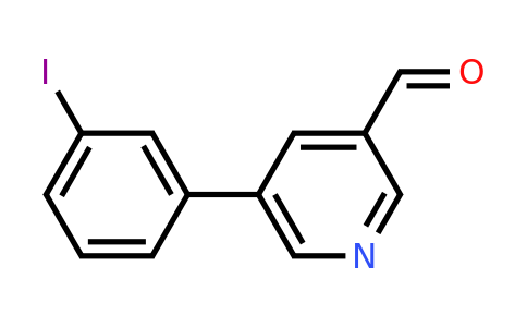 CAS 887973-62-8 | 5-(3-Iodophenyl)pyridine-3-carbaldehyde