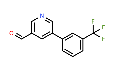 CAS 887973-63-9 | 5-(3-(Trifluoromethyl)phenyl)nicotinaldehyde
