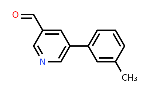 CAS 887973-66-2 | 5-M-Tolylpyridine-3-carbaldehyde