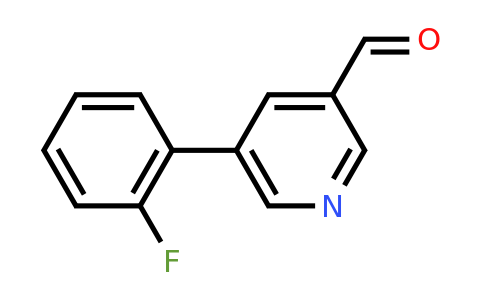 CAS 887973-67-3 | 5-(2-Fluorophenyl)pyridine-3-carbaldehyde