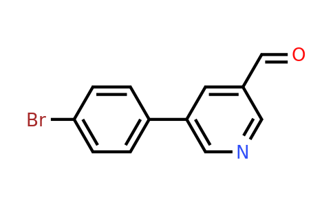 CAS 887973-73-1 | 5-(4-Bromophenyl)pyridine-3-carbaldehyde
