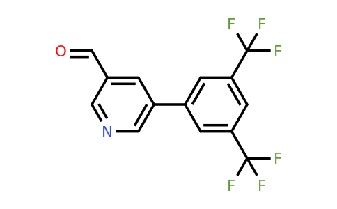 CAS 887973-75-3 | 5-[3,5-Bis(trifluoromethyl)phenyl]-3-pyridinecarbaldehyde