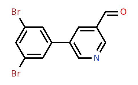 CAS 887973-77-5 | 5-(3,5-Dibromophenyl)pyridine-3-carbaldehyde