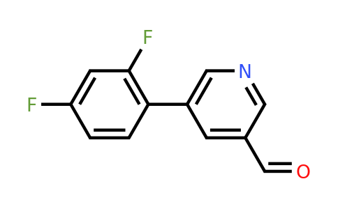 CAS 887973-79-7 | 5-(2,4-Difluorophenyl)pyridine-3-carbaldehyde