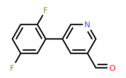 CAS 887973-84-4 | 5-(2,5-Difluorophenyl)pyridine-3-carbaldehyde