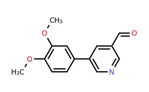 CAS 887973-85-5 | 5-(3,4-Dimethoxyphenyl)pyridine-3-carbaldehyde