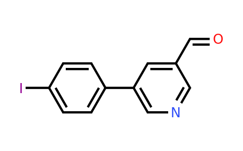 CAS 887973-86-6 | 5-(4-Iodophenyl)pyridine-3-carbaldehyde
