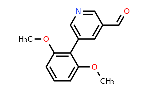CAS 887973-87-7 | 5-(2,6-Dimethoxyphenyl)pyridine-3-carbaldehyde