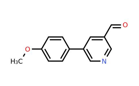 CAS 887973-88-8 | 5-(4-Methoxyphenyl)pyridine-3-carbaldehyde