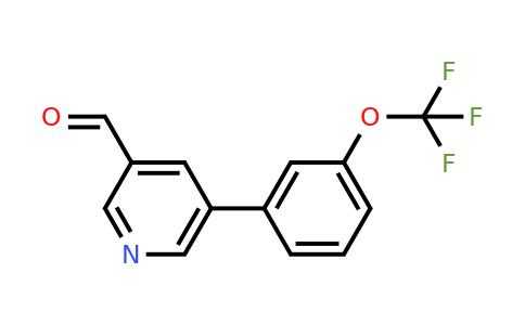 CAS 887973-90-2 | 5-[3-(Trifluoromethoxy)phenyl]pyridine-3-carbaldehyde