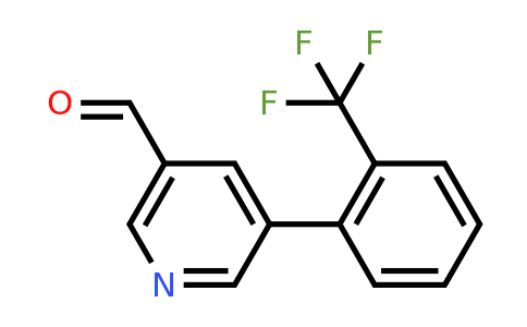 CAS 887973-91-3 | 5-(2-(Trifluoromethyl)phenyl)nicotinaldehyde