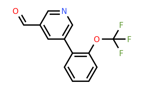 CAS 887973-92-4 | 5-[2-(Trifluoromethoxy)phenyl]pyridine-3-carbaldehyde