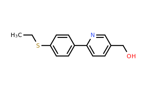 CAS 887974-58-5 | (6-[4-(Ethylthio)phenyl]pyridin-3-YL)methanol