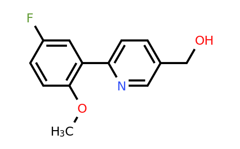 CAS 887974-62-1 | 6-(5-Fluoro-2-methoxyphenyl)-3-pyridinemethanol