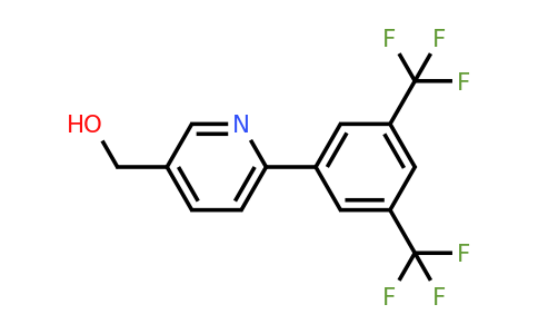 CAS 887974-70-1 | (6-[3,5-Bis(trifluoromethyl)phenyl]pyridin-3-YL)methanol