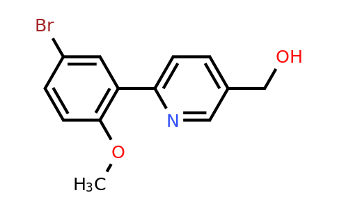 CAS 887974-72-3 | [6-(5-Bromo-2-methoxyphenyl)pyridin-3-YL]methanol