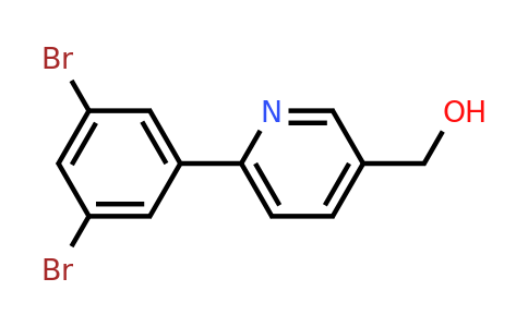CAS 887974-74-5 | [6-(3,5-Dibromophenyl)pyridin-3-YL]methanol