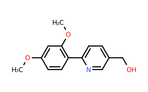 CAS 887974-86-9 | 6-(2,4-Dimethoxyphenyl)-3-pyridinemethanol