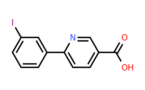 CAS 887976-10-5 | 6-(3-Iodophenyl)pyridine-3-carboxylic acid