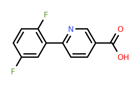 CAS 887976-55-8 | 6-(2,5-Difluorophenyl)nicotinic acid