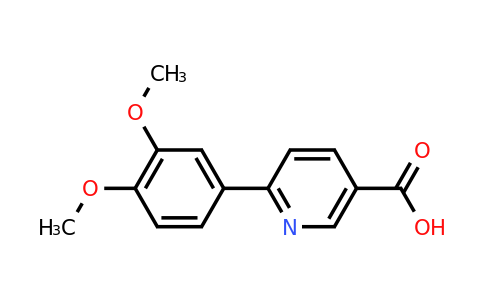 CAS 887976-58-1 | 6-(3,4-Dimethoxyphenyl)nicotinic acid