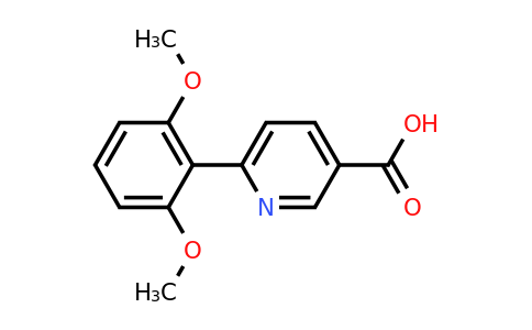 CAS 887976-64-9 | 6-(2,6-Dimethoxyphenyl)pyridine-3-carboxylic acid