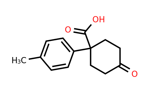 CAS 887978-52-1 | 1-(4-Methylphenyl)-4-oxocyclohexanecarboxylic acid