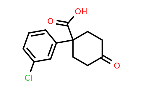 CAS 887978-71-4 | 1-(3-Chlorophenyl)-4-oxocyclohexanecarboxylic acid