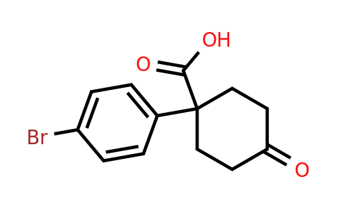 CAS 887978-75-8 | 1-(4-Bromophenyl)-4-oxocyclohexanecarboxylic acid