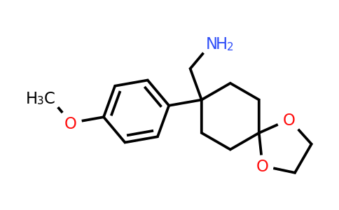 CAS 887978-83-8 | (8-(4-Methoxyphenyl)-1,4-dioxaspiro[4.5]decan-8-YL)methanamine