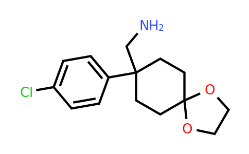 CAS 887978-95-2 | (8-(4-Chlorophenyl)-1,4-dioxaspiro[4.5]decan-8-YL)methanamine