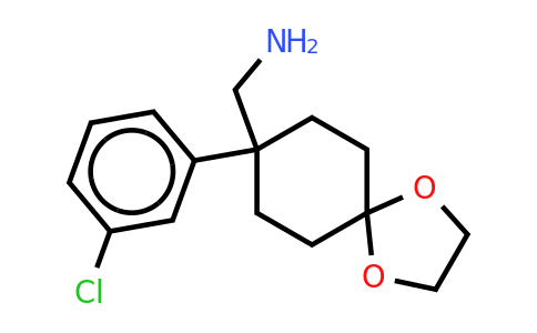 CAS 887978-99-6 | 1,4-Dioxaspiro[4.5]decane-8-methanamine, 8-(3-chlorophenyl)