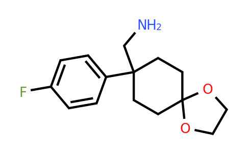 CAS 887979-07-9 | 1-[8-(4-Fluorophenyl)-1,4-dioxaspiro[4.5]dec-8-YL]methanamine