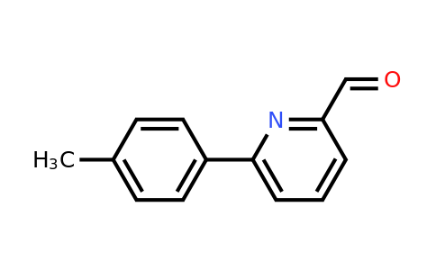CAS 887979-33-1 | 6-(4-Methylphenyl)pyridine-2-carbaldehyde