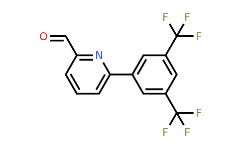 CAS 887979-45-5 | 6-[3,5-Bis(trifluoromethyl)phenyl]pyridine-2-carbaldehyde